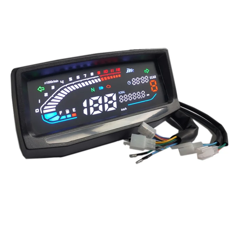 

LCD Odometer Digital Meter For Honda Gl Pro 160 Hawk Gl145 Gl160 Cb125t LED RPM Speedometer Dashboard Electronics Panel