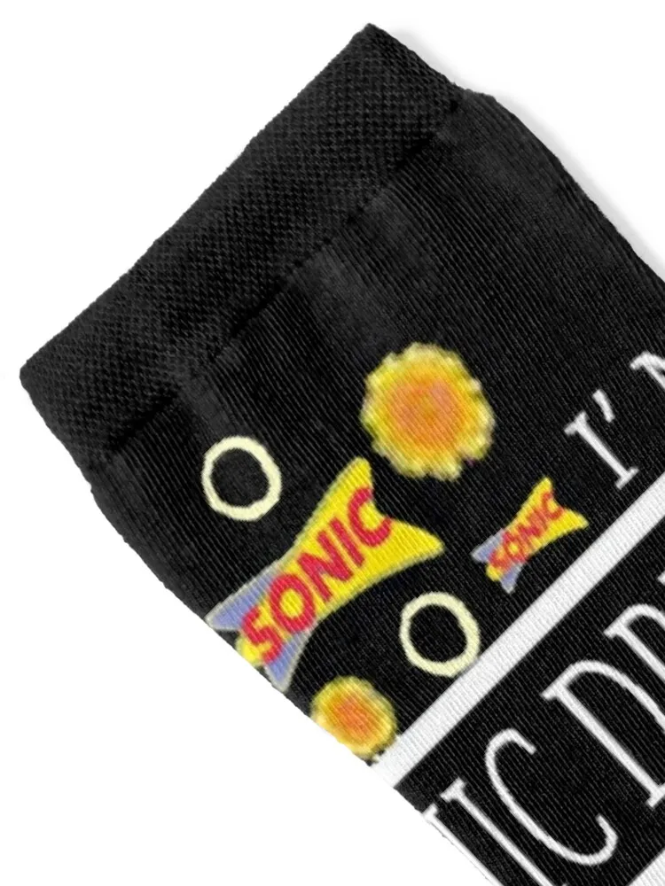 Sonic America's drive-in Socks men cotton high quality new year football professional running Socks Male Women's