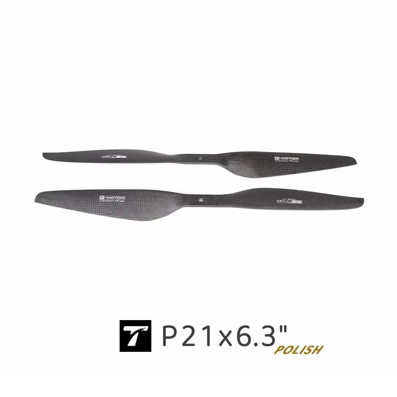 BoMassP21T-MOTOR Multi-rotorUAV Polish Carbon Fiber Propeller/PAIR Ultimate Pulling Force11kg Best Performance Speed Range Drone