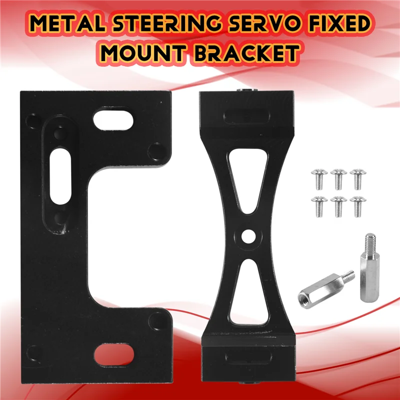 

Metal Steering Servo Fixed Mount Bracket For WPL 1/16 B1 B14 B16 B24 C14 C24 B36 MN D90 99S RC Car Upgrade Parts-AA02