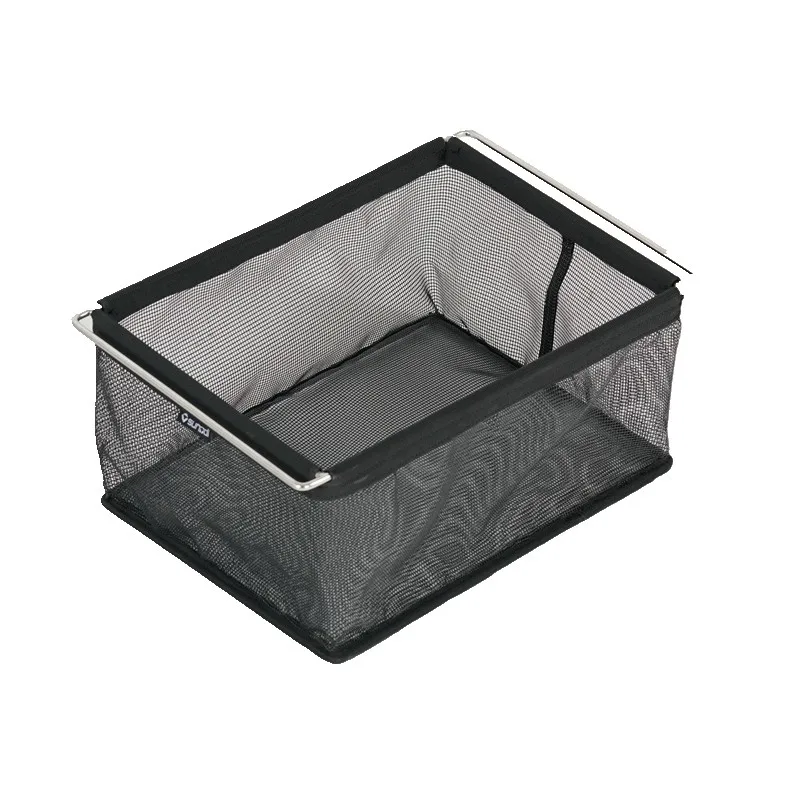 Outdoor IGT Uma Unidade Cesta Dobrável, Armazenamento Portátil Dreno, Mesh Surface Bag, Rack de aço inoxidável, Igt Tabela Acessórios, Novo