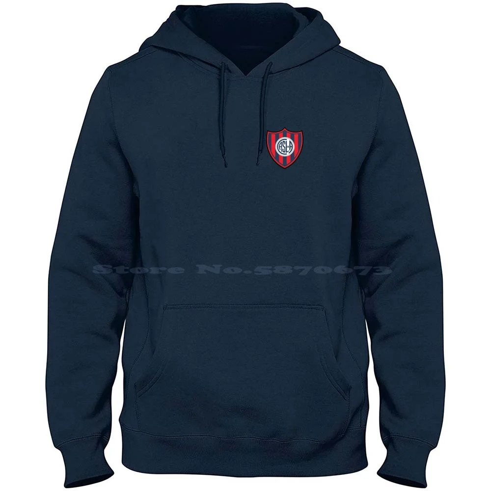 San Lorenzo De Almargo 100% Cotton Hoodie El Ciclon El Cuervo Casla Argentina Soccer Team Argentina Futbol Futbol