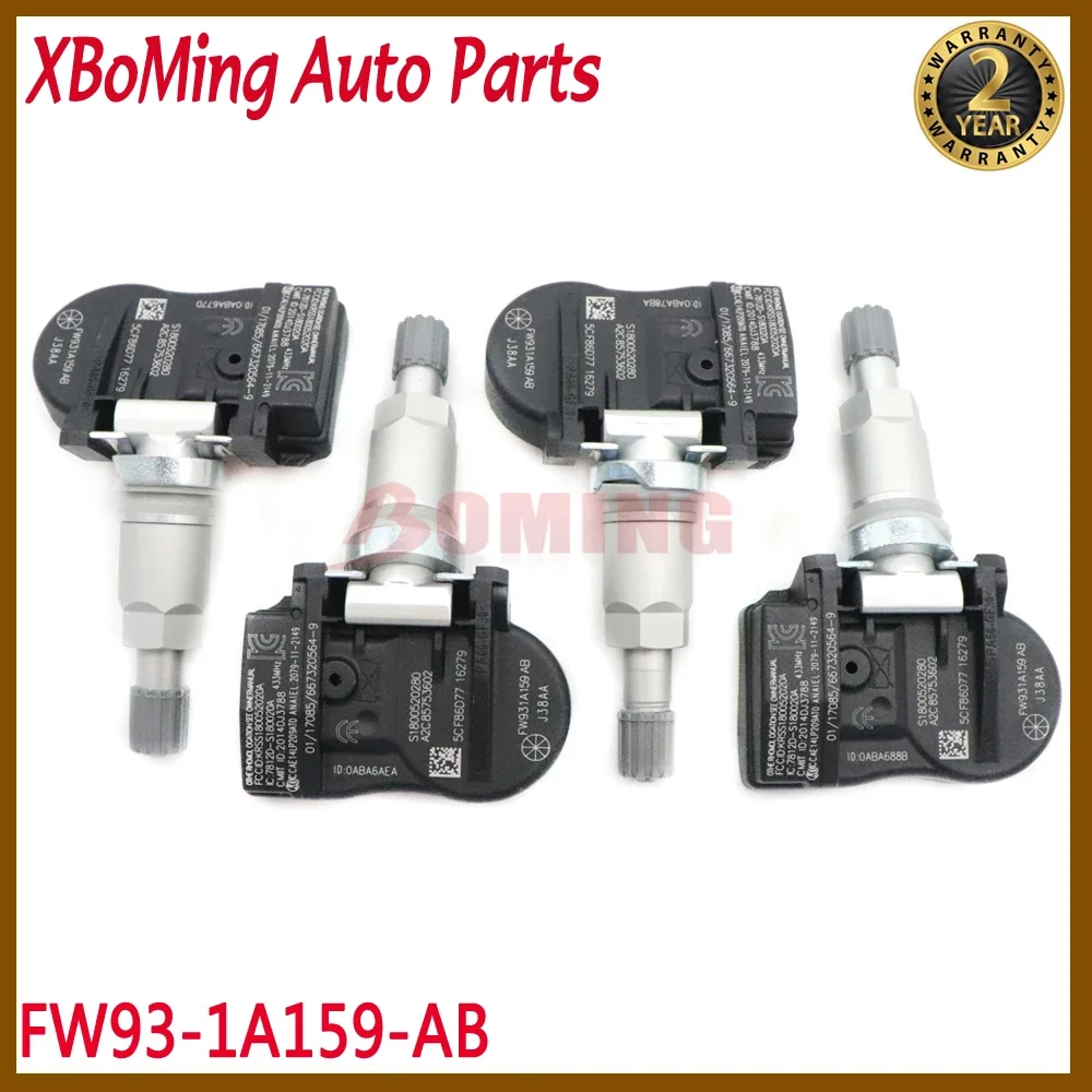 FW93-1A159-AB TPMS датчик давления в шинах для Peugeot 207 208 307 407 408 1007 2008 3008 Citroen C4 C5 C6 C8 433 МГц
