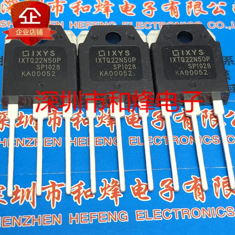 Original 2pcs/ IXTQ22N50P  TO-3P 500V 22A
