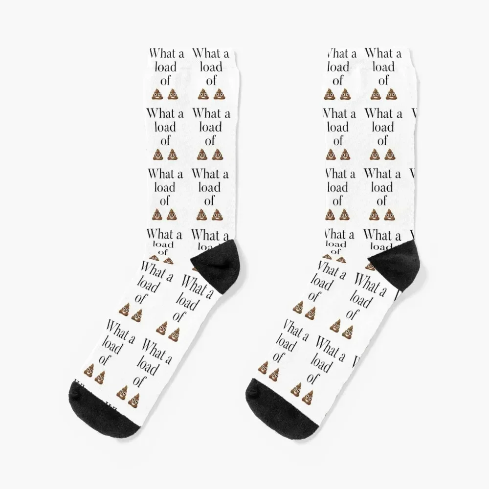 What a load of ? ? Socks japanese fashion funny gifts hiphop Socks Girl Men's