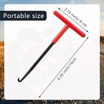 機車排氣管彈簧鉤 T 型手柄排氣管彈簧拉拔器安裝鉤彈簧拆卸維修工具 10 最佳銷售 摩托工具 - №3