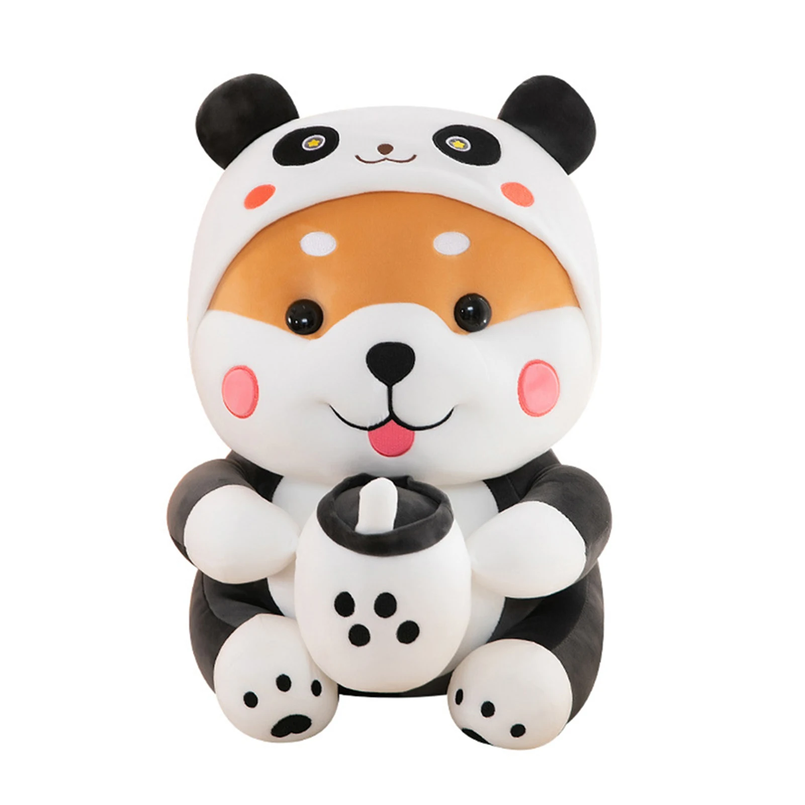 Adorable Shiba Inu Plush Doll Soft Stuffed Toy Kid Hugging Pillow 35cm