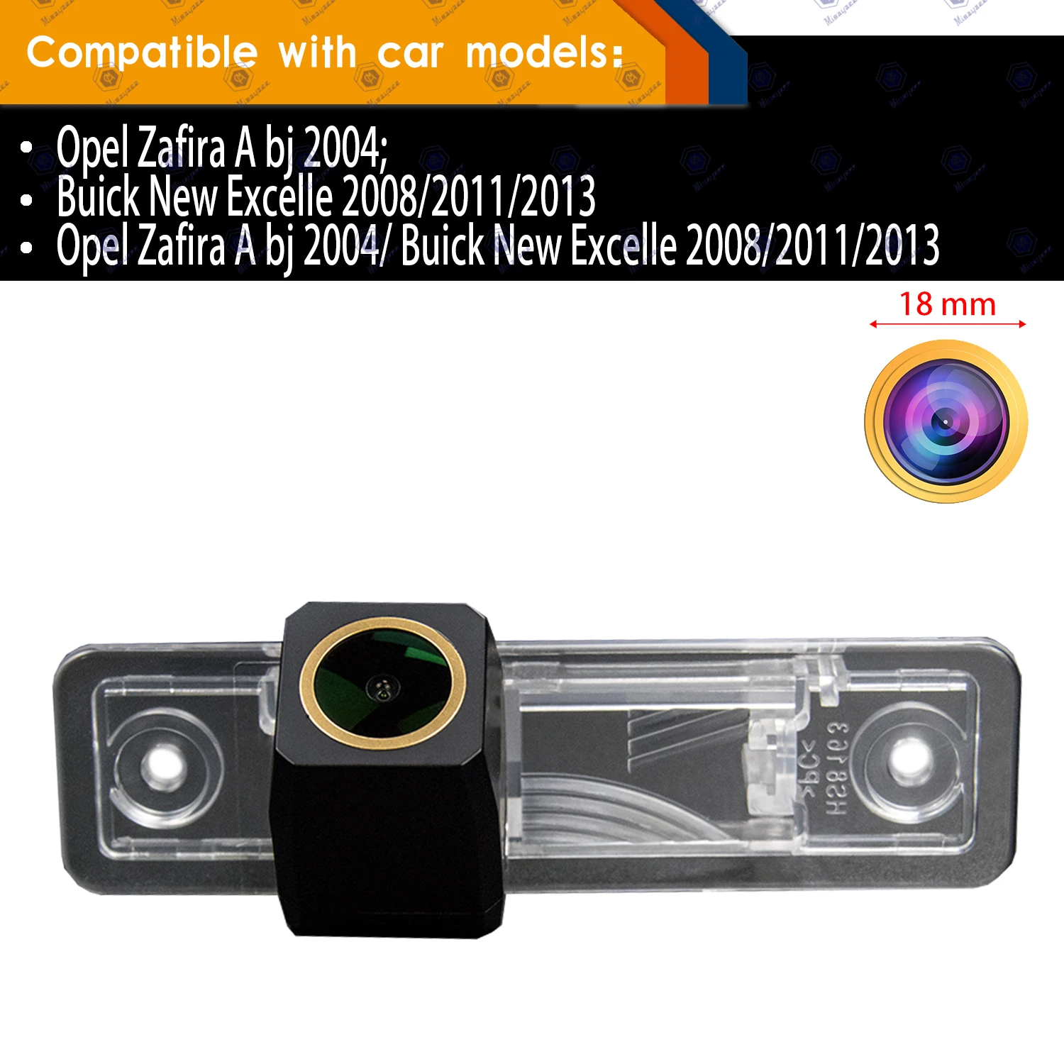 HD 1280*720P Rear View Parking Night Vision Reversing Backup Camera for Omega B wagon Opel Zafira Corsa Opel Combo C Vectra B