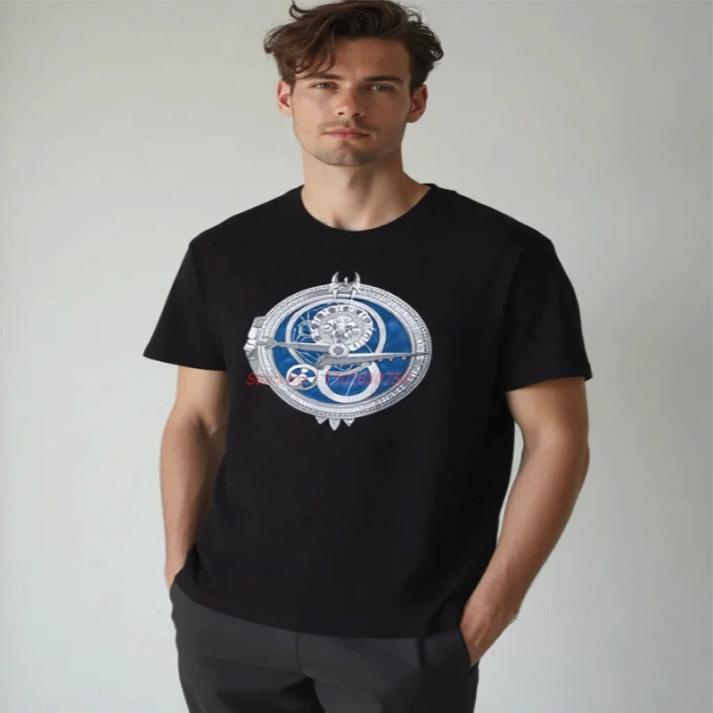 

Хлопковая футболка унисекс с амулетом дневного света, футболки с короткими рукавами, летняя мужская одежда в стиле Харадзюку