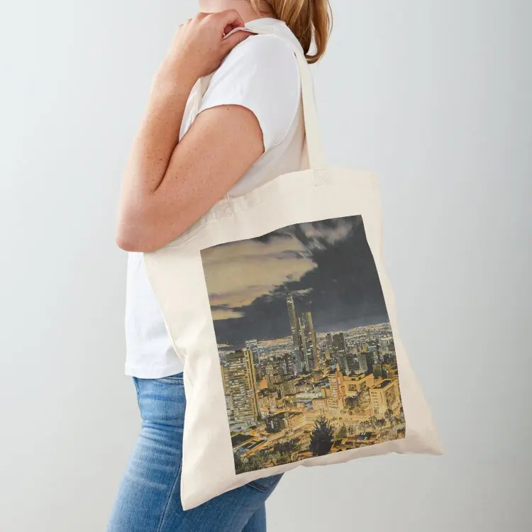 

Bogota at Night Tote Bag Women's tote bags cloth bags canvas reusable shopping