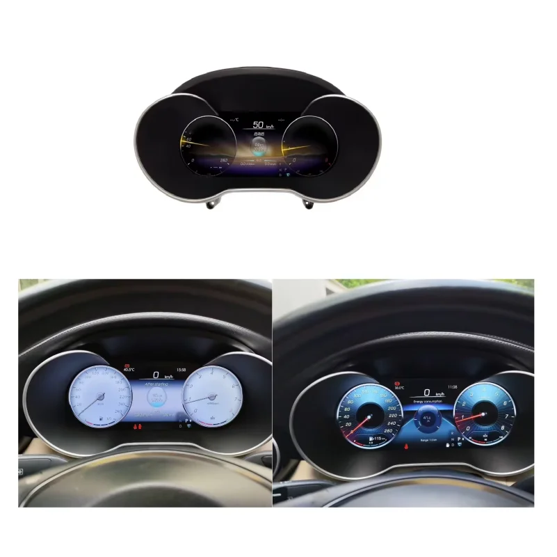 Most Cost-effective Digital Cluster For Benz GLC C W205 2016-2020 Virtual Cockpit Speed Meter Dashboard Screen Instrument Panel
