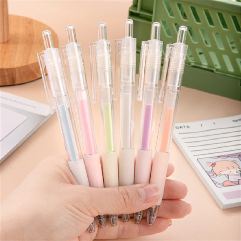 6pcs Fast Dry Colored Liquid Glue Pen Child Make Paper Crafts Girls Hand Account Sticker Handmade Nail Gel Student Adhesive Tool