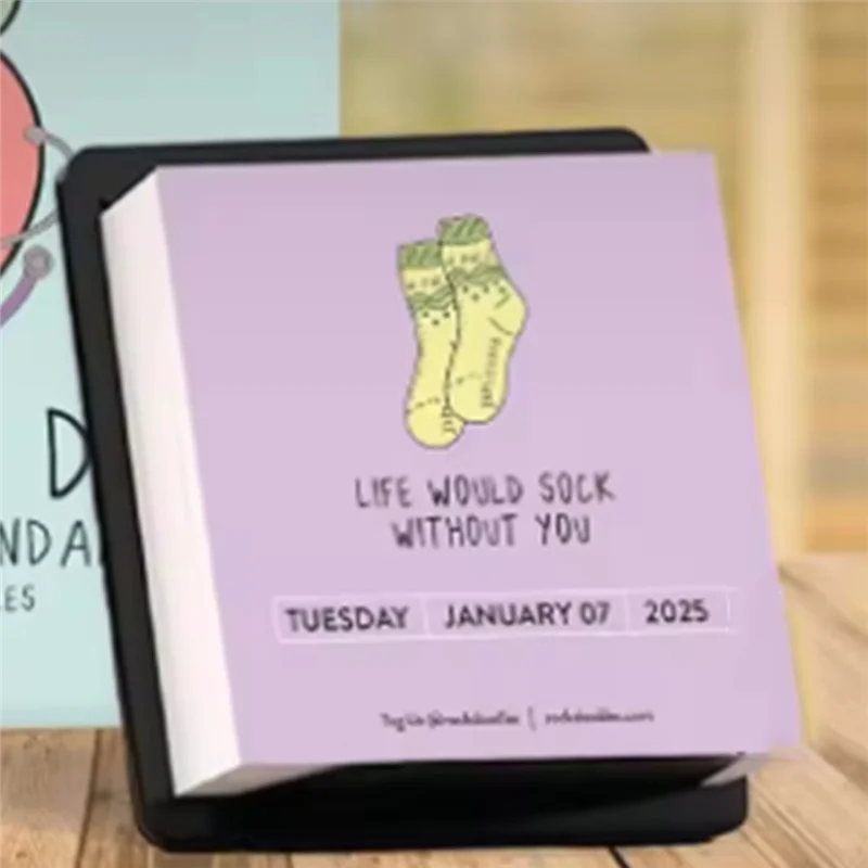 

Suitable 2025 Punny Daily Desk Calendar 2025 Page A Day, Dad Joke Calendar With Tear Off Pages And Daily Puns