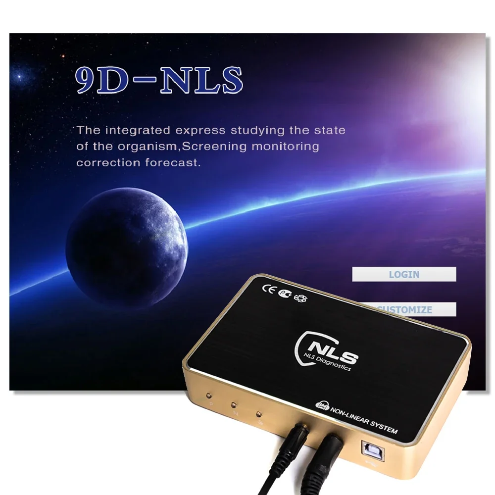 9d NLS diagnostic nls health analyzer with DNA and Emotional testing items