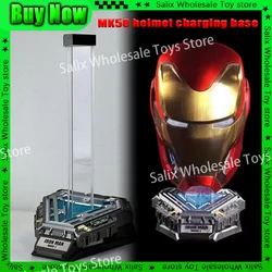 Iron Man Autoking 1/1 Mk50 Helmet Special Charge Base Remote And Voice Control Iron Man Automatic Helmet Base Gifts Customized