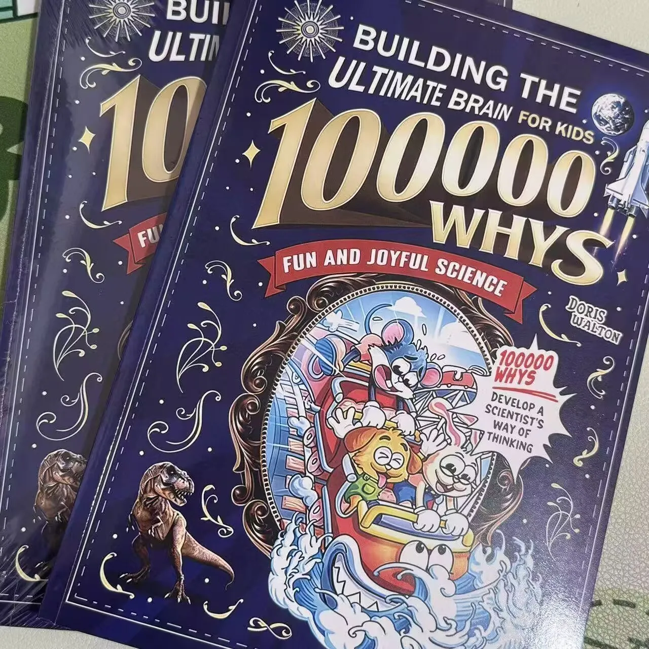 100 000 questions qui inspirent la curiosité des enfants, stimulent l'intelligence cérébrale et cultivent le mode de pensée des scientifiques, ornement de bureau