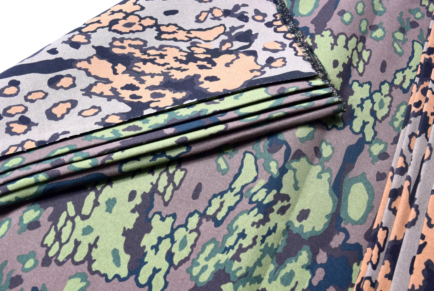 

CAMOUFLAGE REVERSIBLE GERMAN Cosplay ARMY OAK LEAF FABRIC COTTON