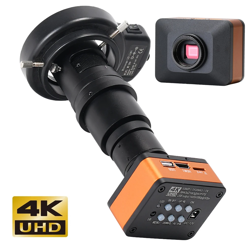 4K Uhd Microscoop Camera 180X Autofocus Lens Sony Sensor Industriële Elektronische Digitale Microscoop Voor Telefoon Reparatie Pcb Solderen