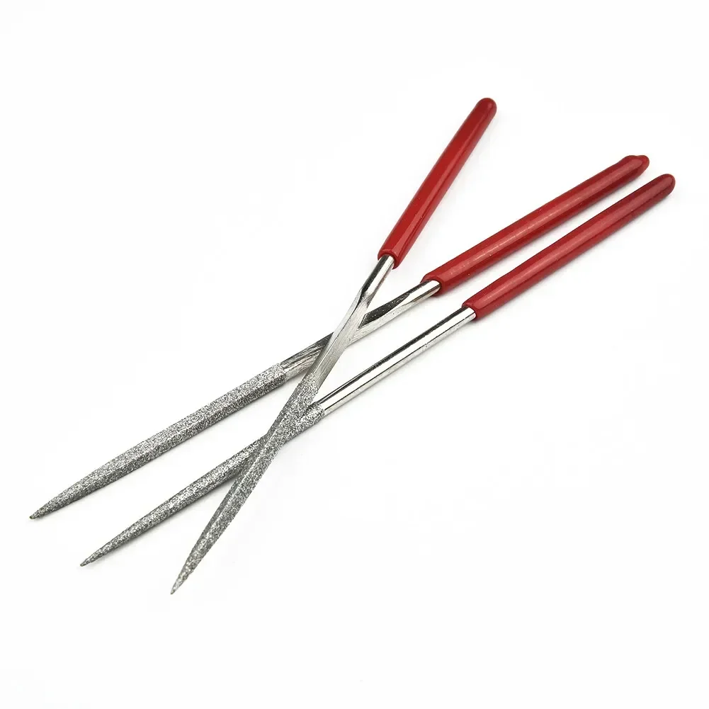 Useful Parts Quality Suitable Accessory Needle Files Glass Stone Ceramic Craft Diamond Gadget Jeweler Pack Set