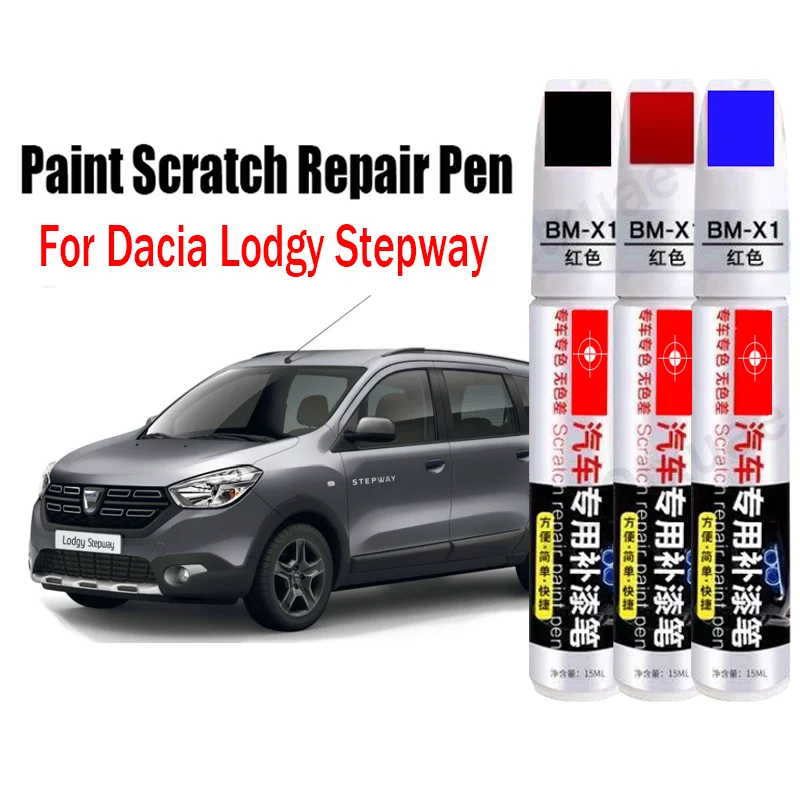 

Car Paint Pen Scratch Repair Touch-Up Paint Pen for Dacia Lodgy Stepway Paint Scratch Remover Car Paint Care Accessories