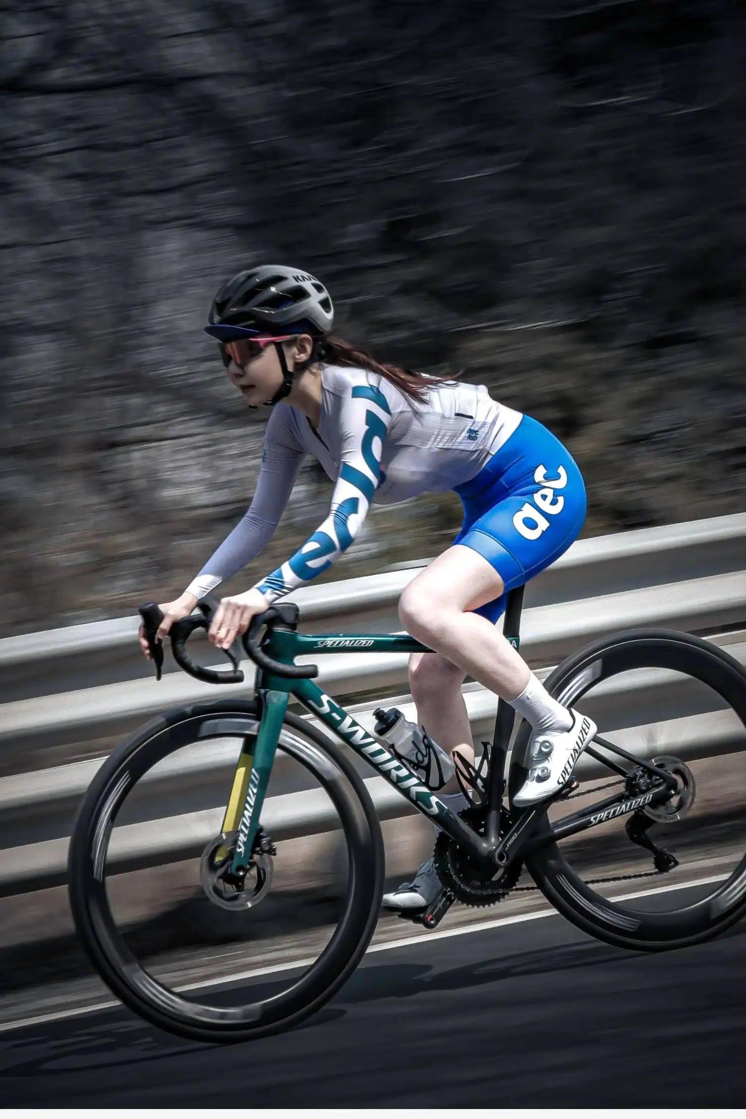 AEC 2026 Neues Damen-Radtrikot Frühling Herren Langarm-Radoberteil YKK-Reißverschluss Atmungsaktive Radkleidung ShanJi-Serie – Detail 22