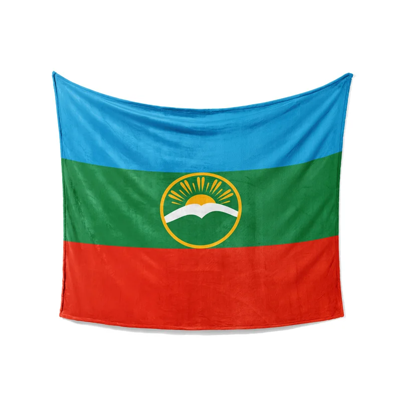 Gaslight Gatekeep Girlboss Karachay-Cherkessia Russia Throw Blanket for Women Men Girls Boys Kids Pets Dogs Cats Couch Sofa