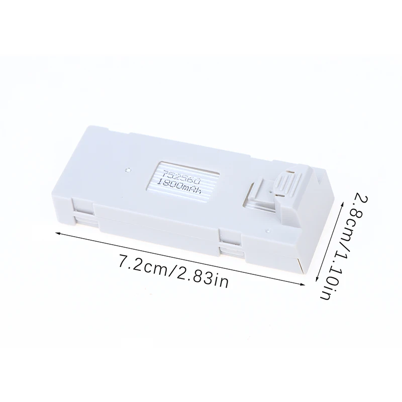 Large Capacity 3.7V 1800mAh 2600mAh RC Drone Lithium Battery For E88/E99/E525 Mini Drone Lithium Battery Replacements