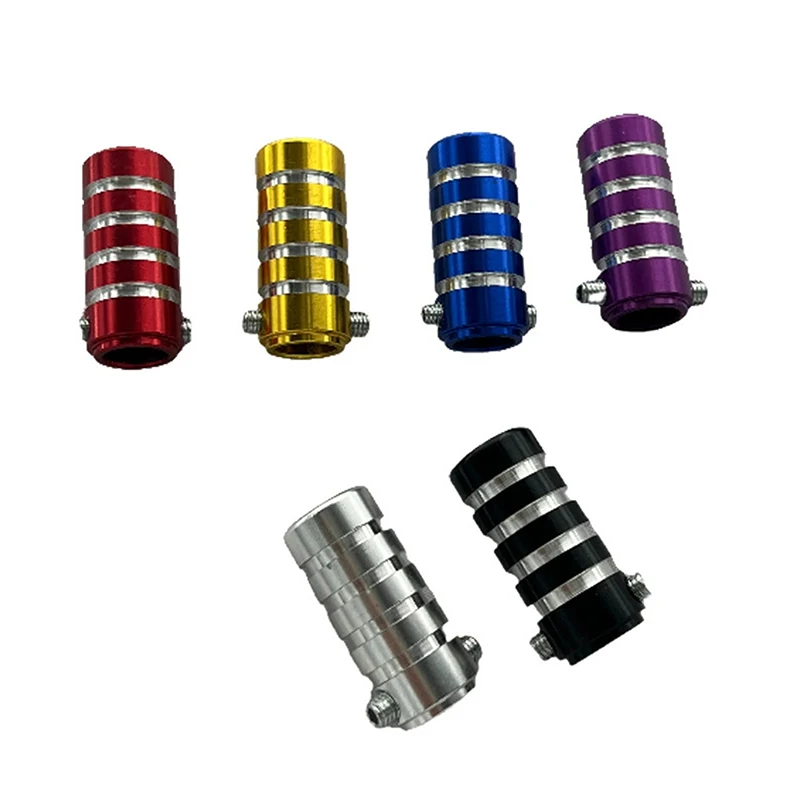 غطاء CNC لمعدات الدرجات النارية التحول شيفتر رافعة وسادة للقدم دواسة العالمي دواسة ركلة بدء أوتاد القدم وسادة الملحقات #3