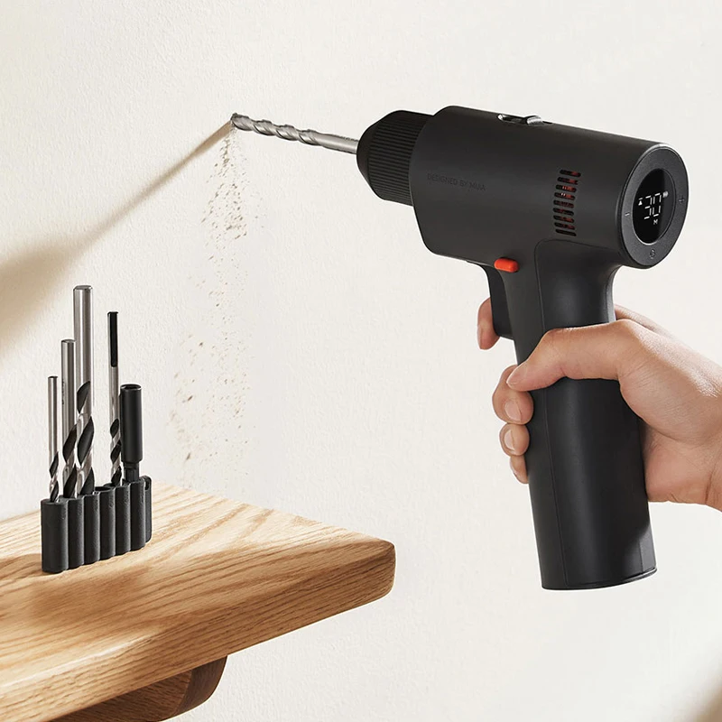 Brushless Cordless Drill & Screwdriver, Type-C Rechargeable