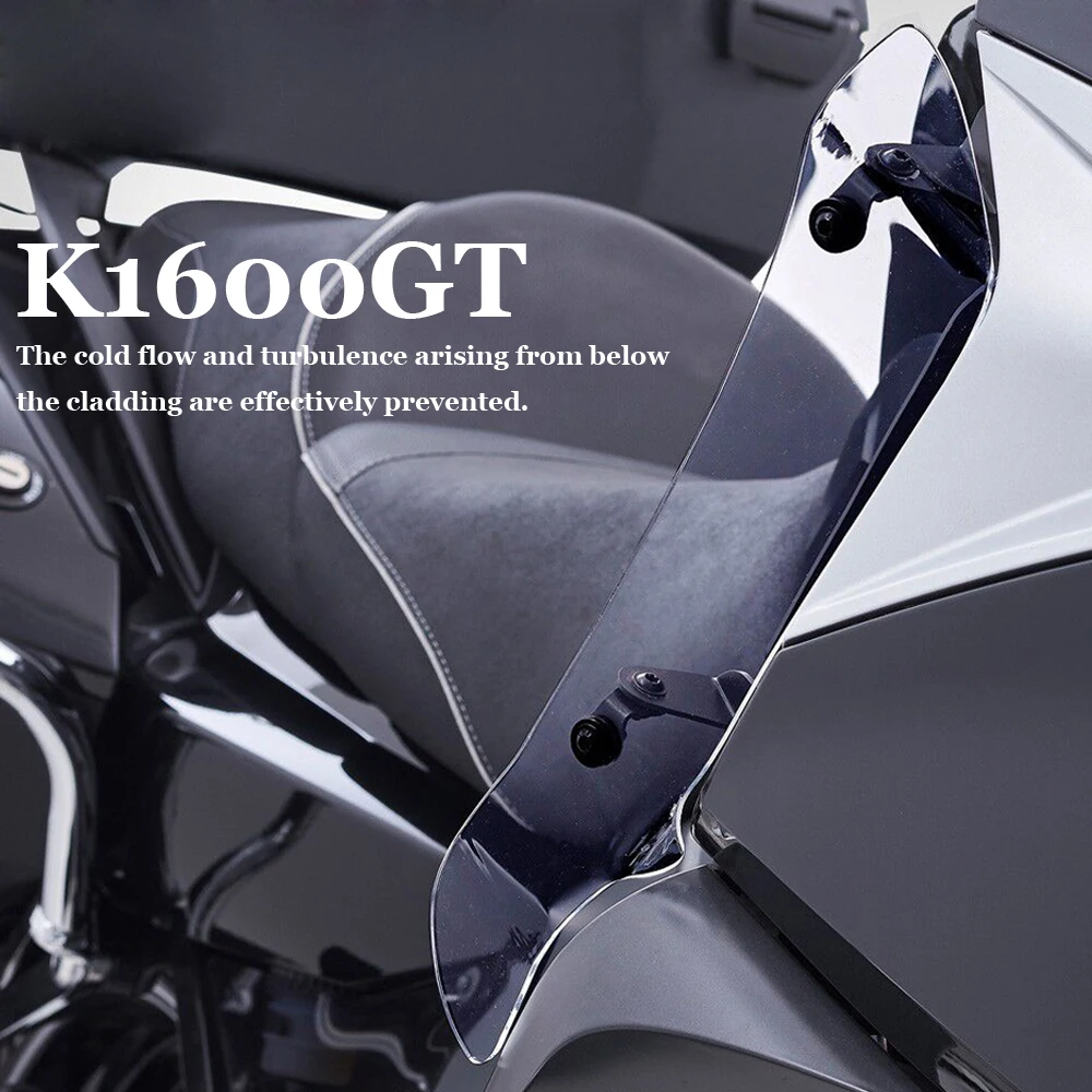 For BMW K1600GT 2017-2021 Leg Protectors K 1600 GT Motorcycle Side Spoilers Wind Deflectors Fairing Extenions Foot Guard Fender