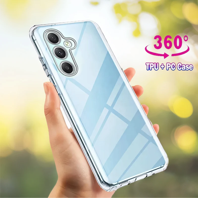 360 Ganzkörper-PC-TPU-Schutzhülle für Samsung Galaxy S24 Ultra S22 S23 S21 Fe Ultra Plus Handy hüllen