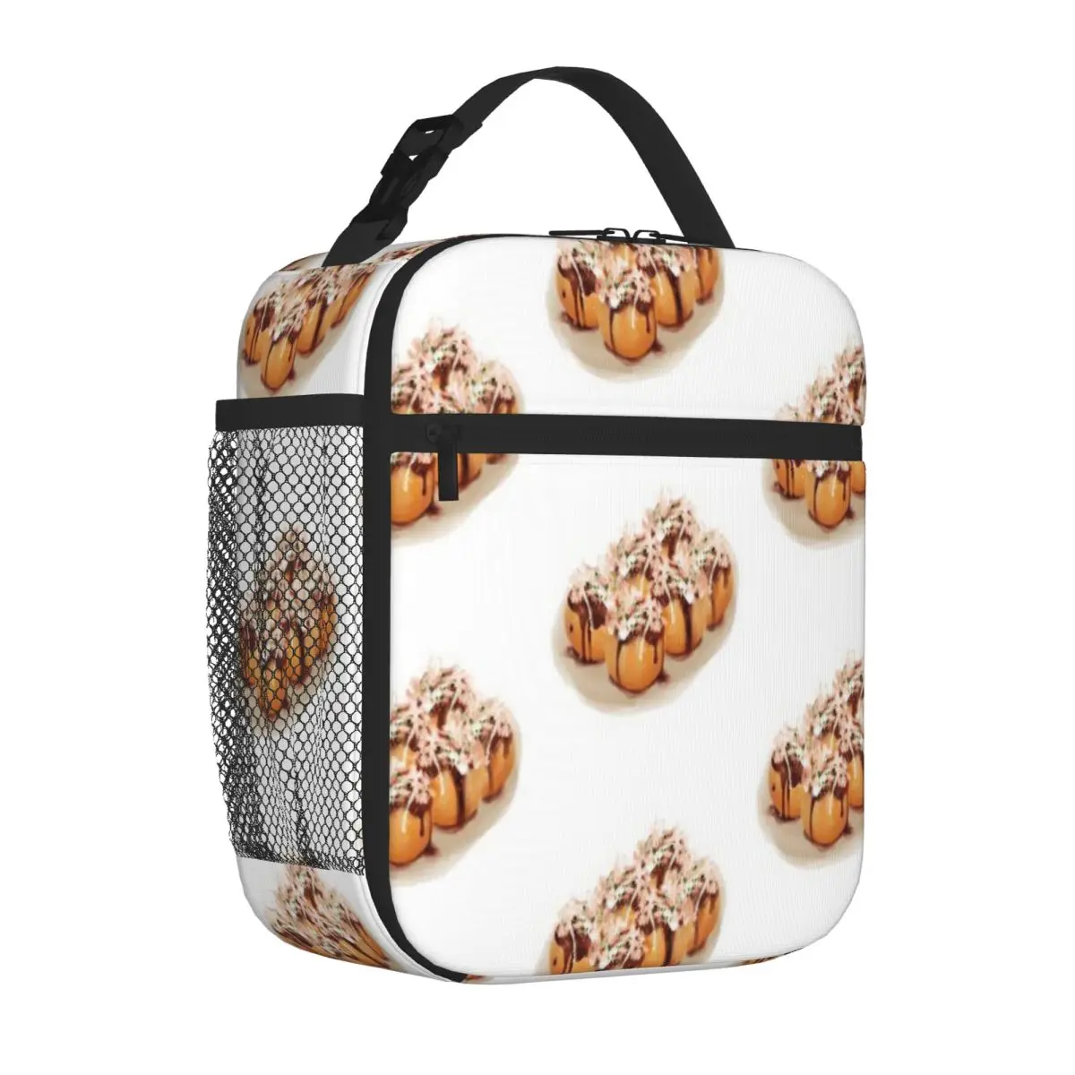 Hot Sale Tayoyaki Abstract Meal Bag Outdoor Sports Commuter Lunch Bag