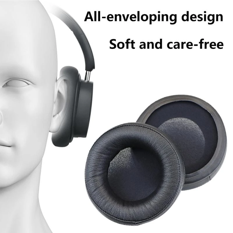 W91A Replacement Ear Pads Earphone Cushion Repair Accessory for SONOROUS 6 Headphone Noise Isolating Sponge Earpads