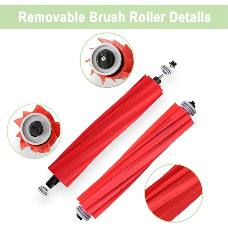 For Roborock Q7 Q7+ Q7 Max Q7 Max+ Vacuum Cleaner Main Side Brush Hepa Filter Mop Cloth Dust Bag Replacement Parts
