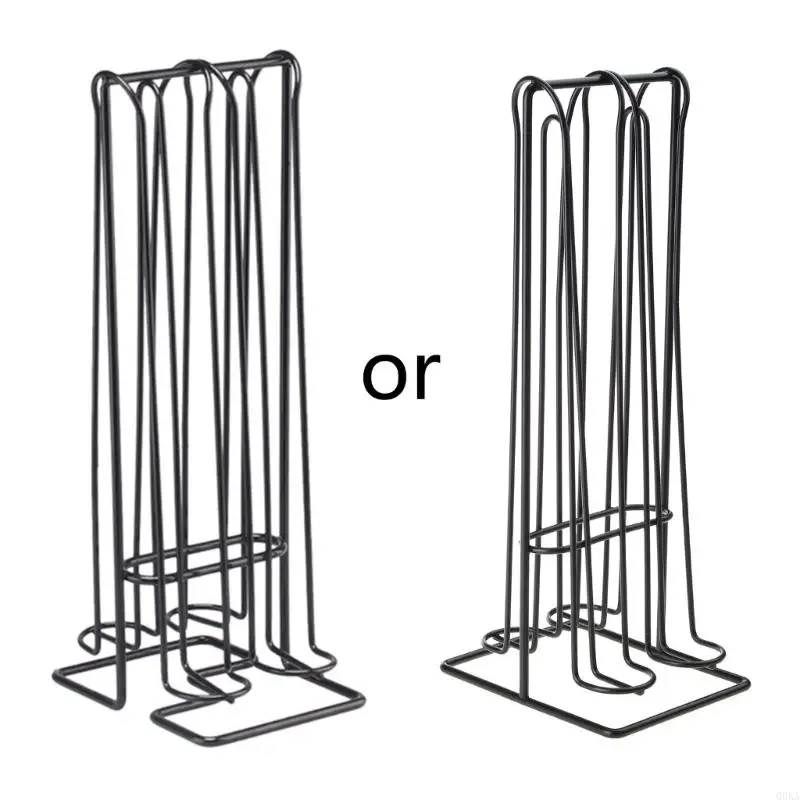 

Q0KA Modern Metal Wire Coffee Holder Easy to Use for Creative Coffee Lover Gi