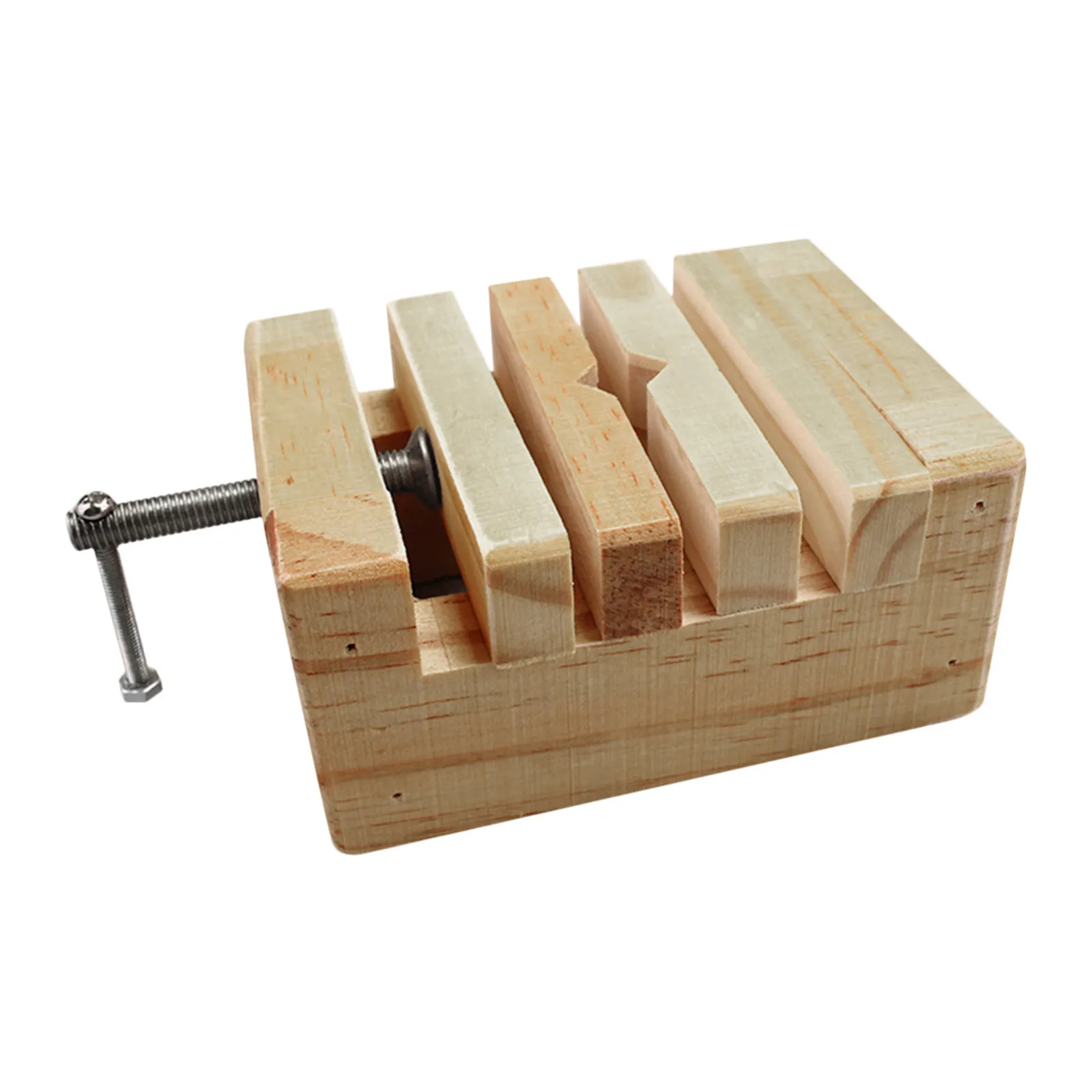 Premium Seal Carving Bed Professional Wood and Metal Vise for Stone Engraving Stamp Carving Handicraft Sculpture Engraving