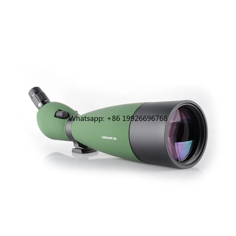 20-60x100A Bird Watching Floating Angled 100mm Spotting Scope  Monocular Telescope Factory factory