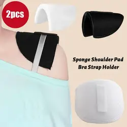Foam Sponge Shoulder Pads Set of 2 pcs In Shoulder Pads for Jackets Blazers T-Shirts Clothing Cushion Holder Shoulder Pad