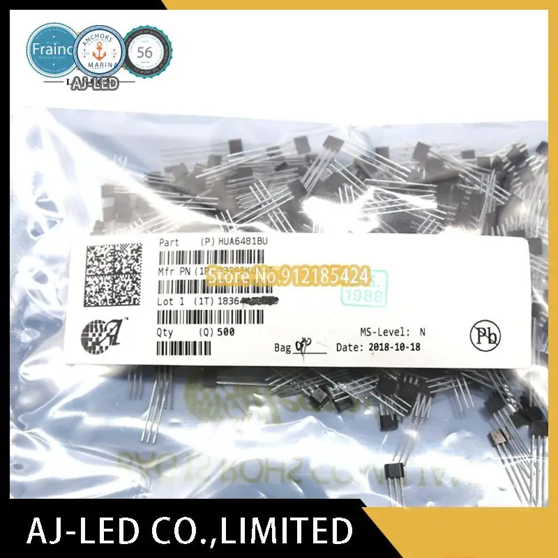 10 stks/partij A3295KUA-T Unipolaire Hall Effect Element Magnetische Sensor Schakelaar Circuit TO-92S Mark: 95 K