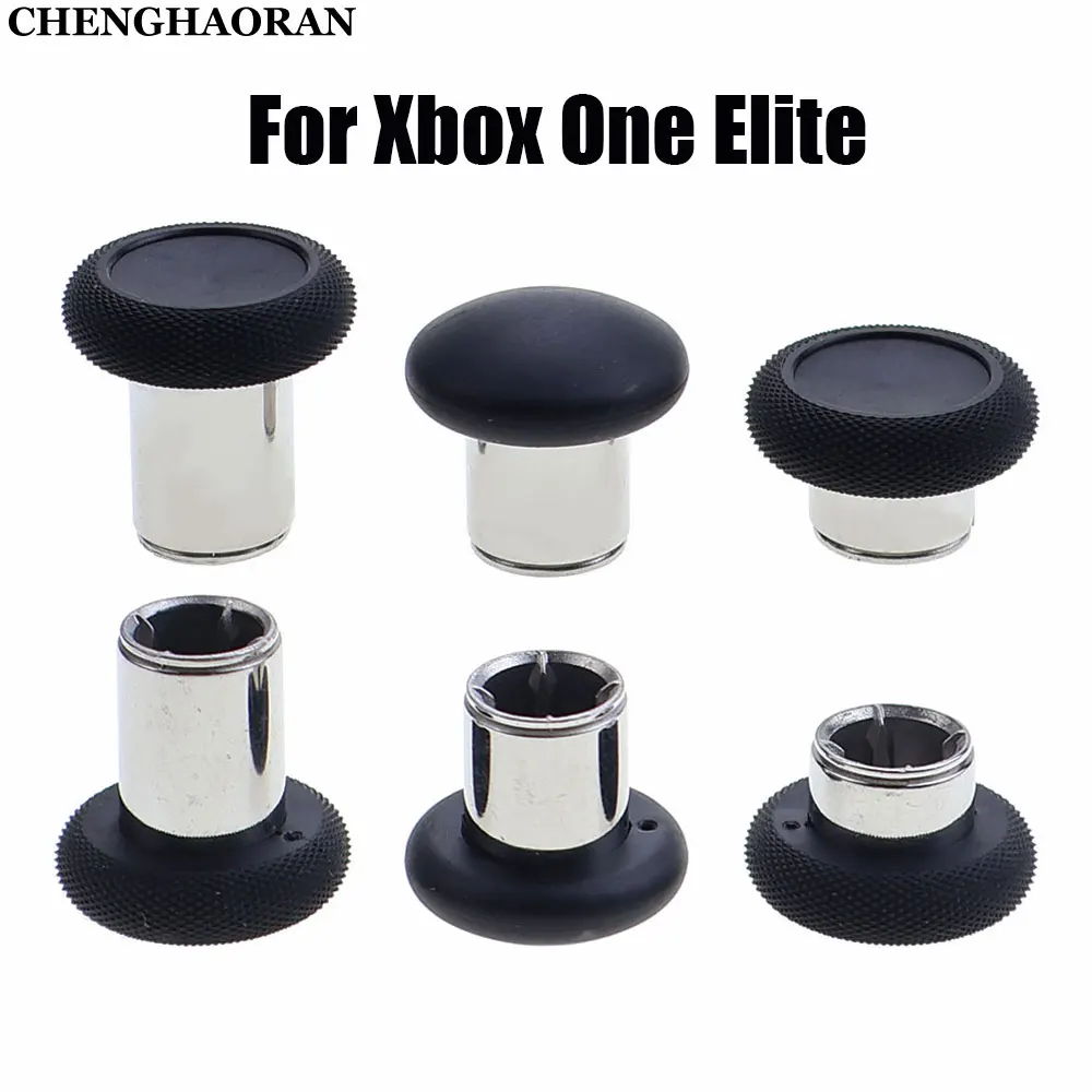 

1Pair Original Metal 3D Analog Joystick Caps For Xbox One Elite 1 Controller Gamepad Thumbstick Button Swap Joystick Accessory