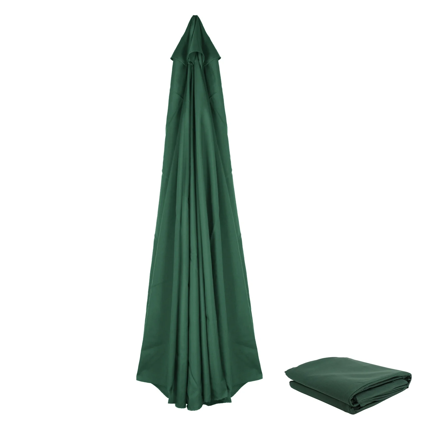 Patio Umbrella Replacement Canopy 9.84ft 8 Ribs Outdoor Patio Umbrella Canopy Cover for Backyard Garden Courtyard