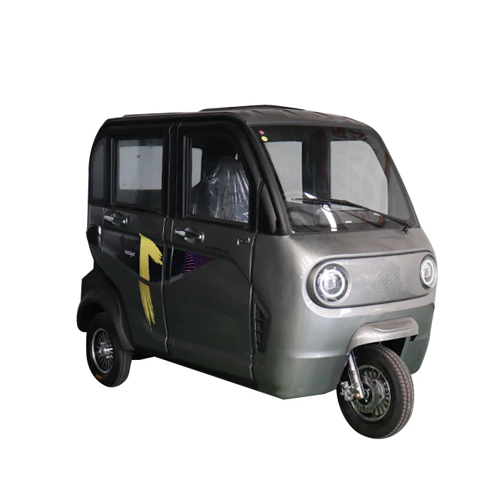 KEYU دراجة ثلاثية العجلات الكهربائية 1000 واط دراجة ثلاثية العجلات الكهربائية المغلقة دراجة ثلاثية العجلات الكهربائية مع مظلة للبالغين #2