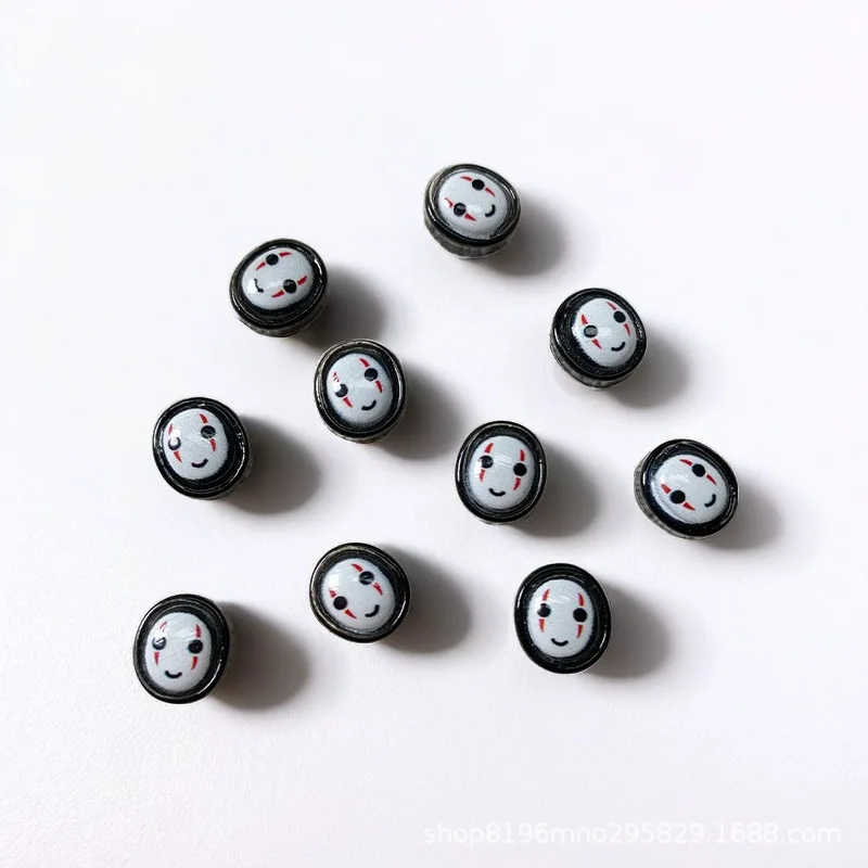 20Pcs Halloween Faceless Mens Accessories Creative Personality Mini Cartoon Nail Decor Style Unique Nail Art Charms Bulk Supply