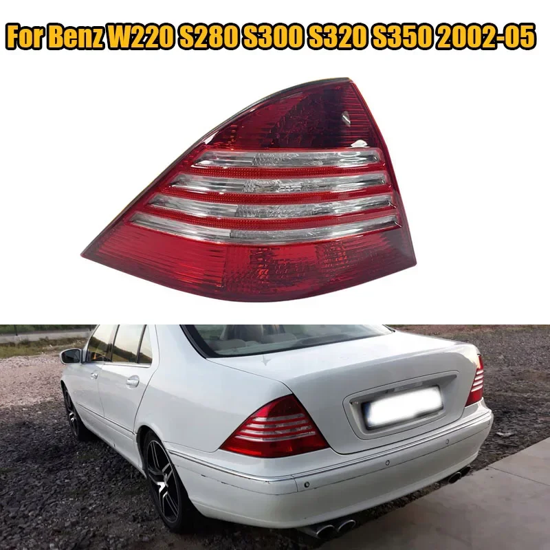 

For Mercedes Benz W220 S280 S300 S320 S350 S500 S600 2002-2005 No bulb Rear Brake Light Tail Light Assembly High Quality For Car