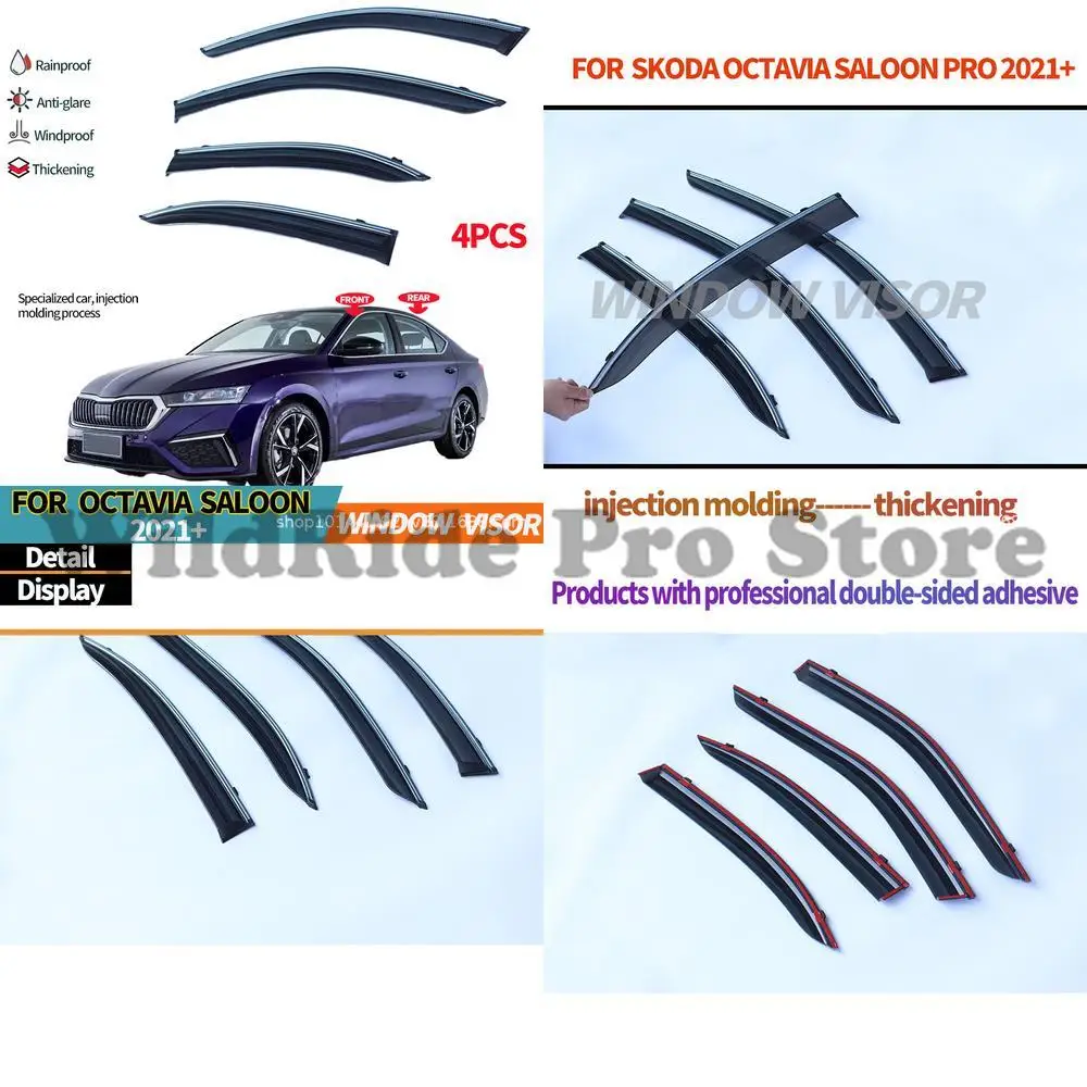 

1 set For SKODA OCTAVIA Pro 2021+ Window Visors