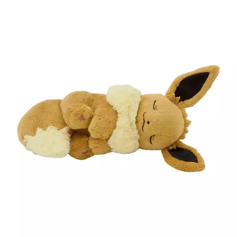 

Hi-Q Original Pokemon Sleeping Pikachu & Eevee Soft Plush Toy Doll