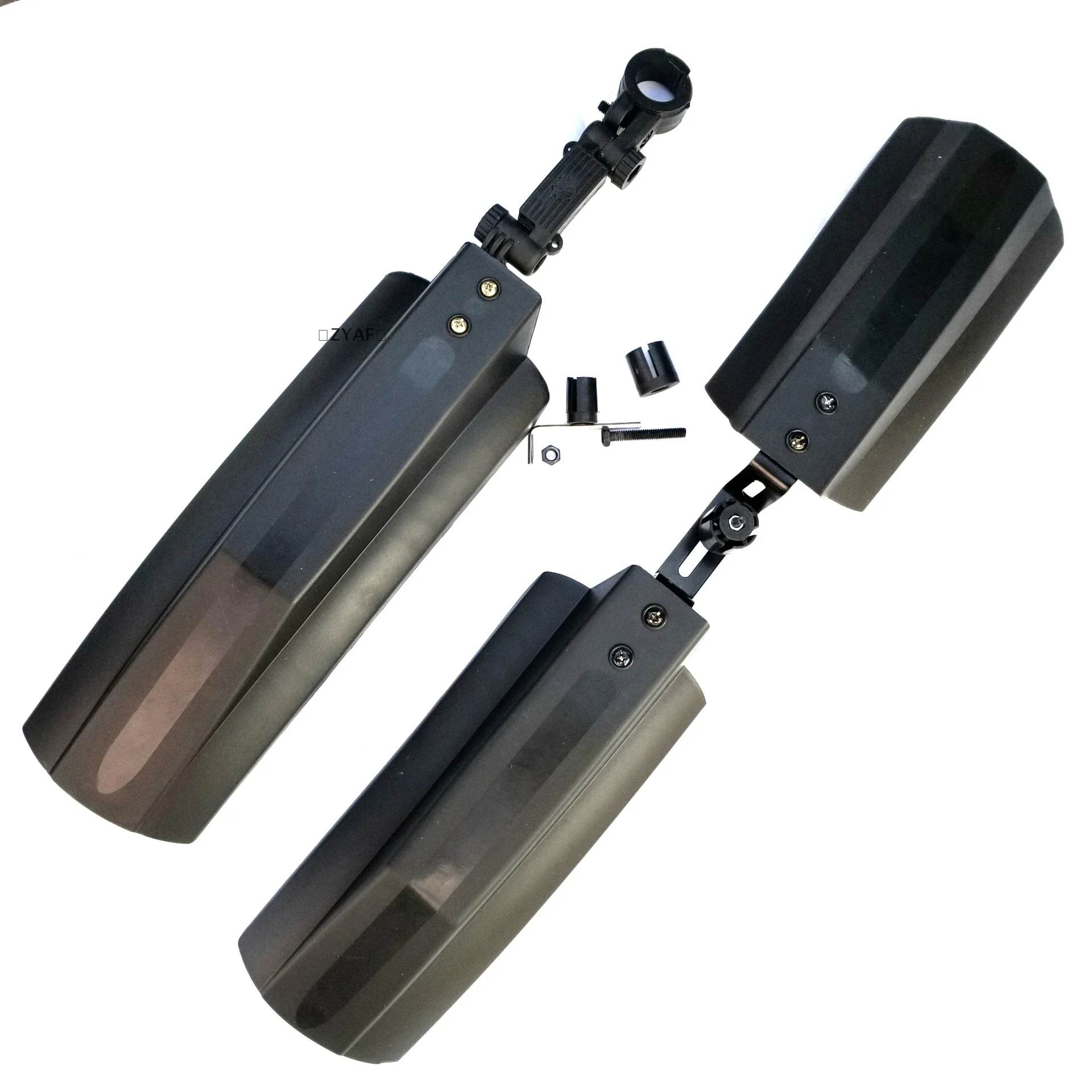 

2 PCS Snow Bicycle Mountain Bike Front Rear Mud Guard Fenders For Fat Tire