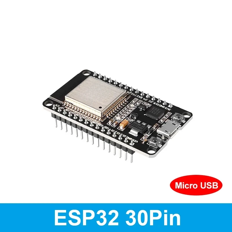 ESP32 مجلس التنمية اللاسلكية واي فاي + وحدة بلوتوث استهلاك الطاقة منخفضة للغاية ثنائي النواة ESP32-32D 32U 32S 30Pin 38Pin
