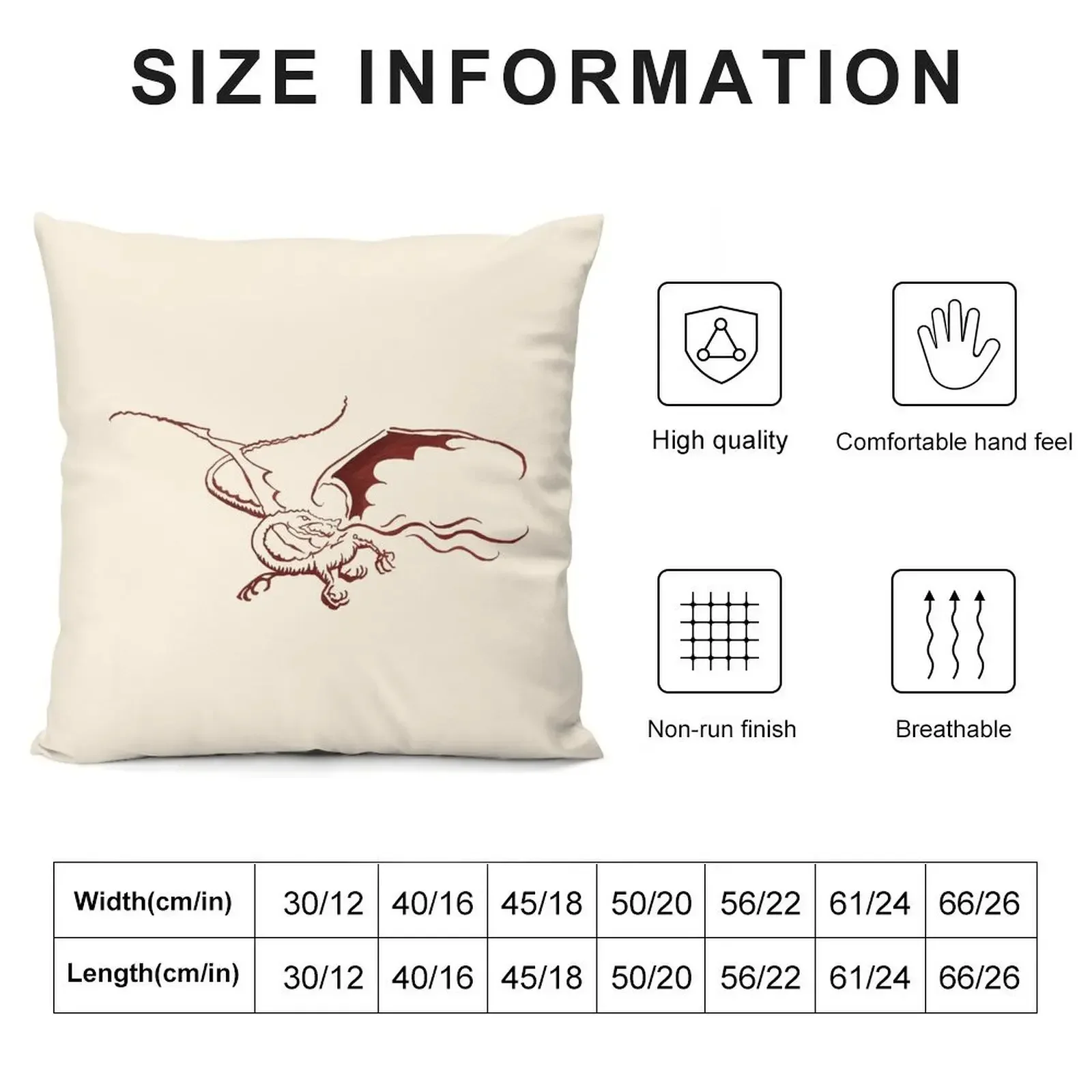 Smaug Throw Pillow christmas cushions covers luxury decor Decorative Sofa Cushion pillow