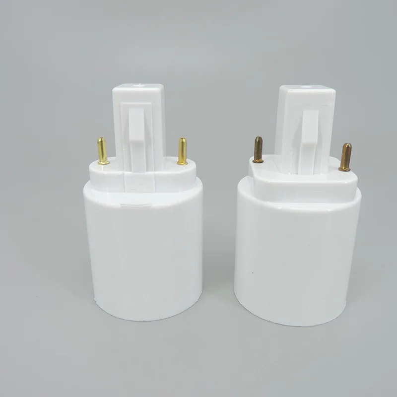 

ABS LED AC G23 G24 To E27 Adapter Socket Halogen CFL Light Lamp Base Converter G23 to E27 Bulb Holder Adapter 2pin 110V 220V